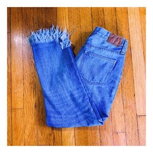 MADEWELL RIVET AND THREAD RETRO FIT JEANS
